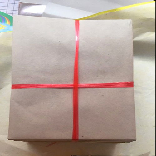精工細作 14×19厘米覆膜元寶紙千張批發，金箔銀紙助陣元寶機高效作業